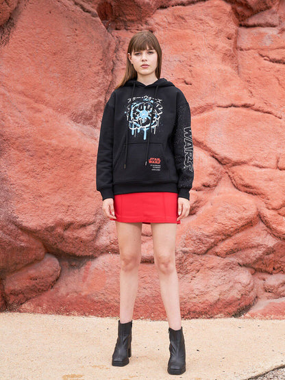 Star Wars Dark Side Graphic Hooded Sweatshirt