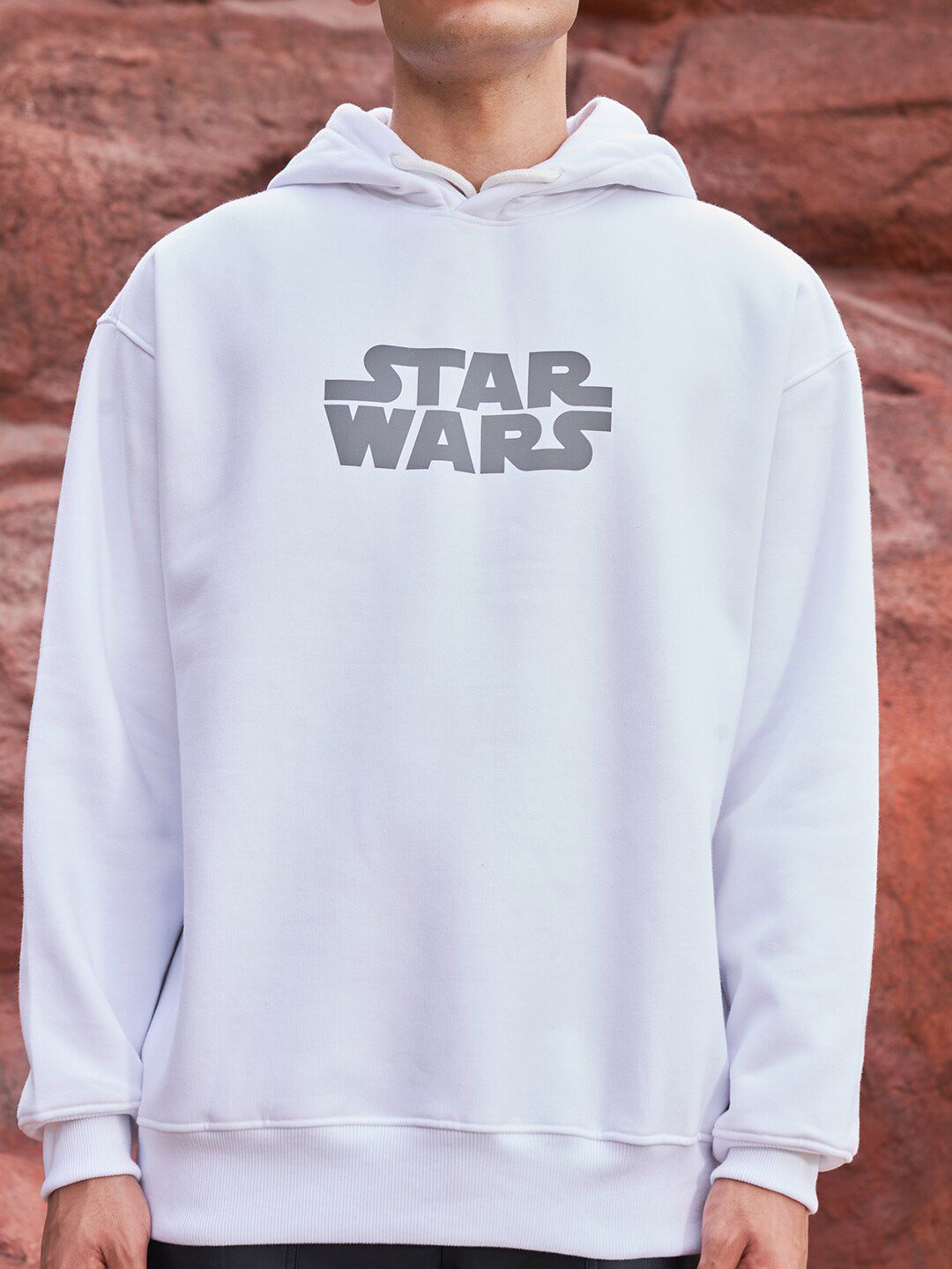 Star Wars Printed Hooded Cotton Pullover
