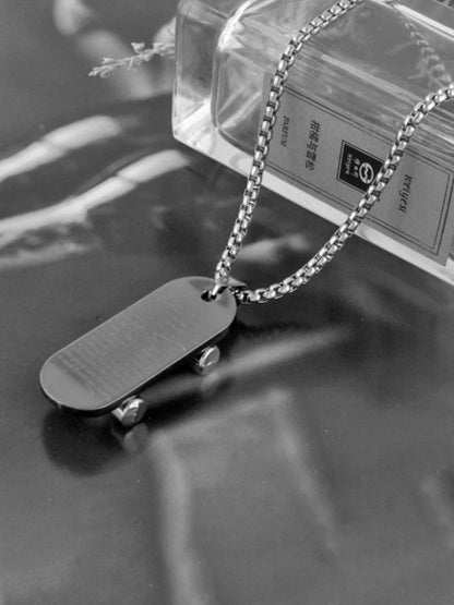 SALTY Men Stainless Steel Contemporary Pendants with Chains