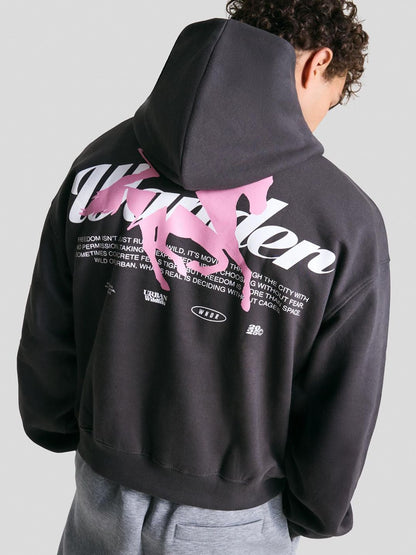 Printed hoodie