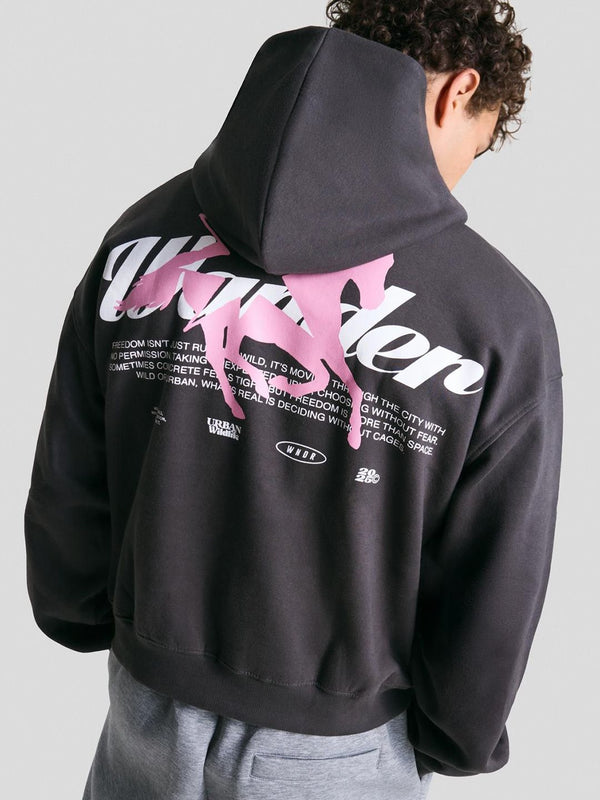 Printed hoodie