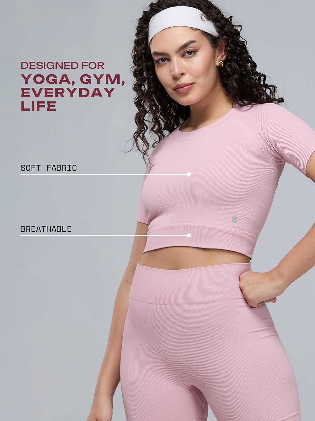 Pink Pulse Cropped T-Shirt