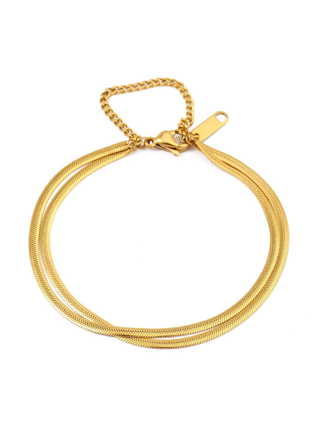SALTY Stainless Steel Multistrand Bracelet