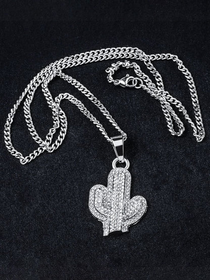 SALTY Men Stainless Steel Pendant with Chains