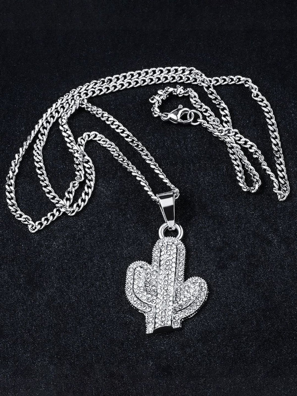 SALTY Men Stainless Steel Pendant with Chains