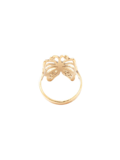 SALTY Textured Round Finger Ring