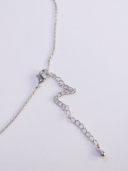 SALTY Stainless Steel Geometric Pendant & Chain