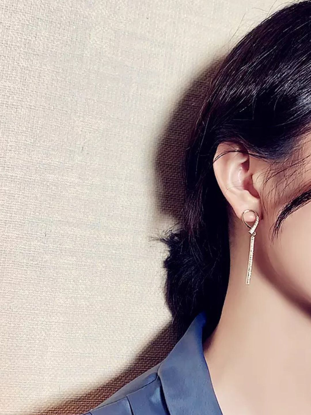 SALTY  Waterdrop Shape Studs Earrings