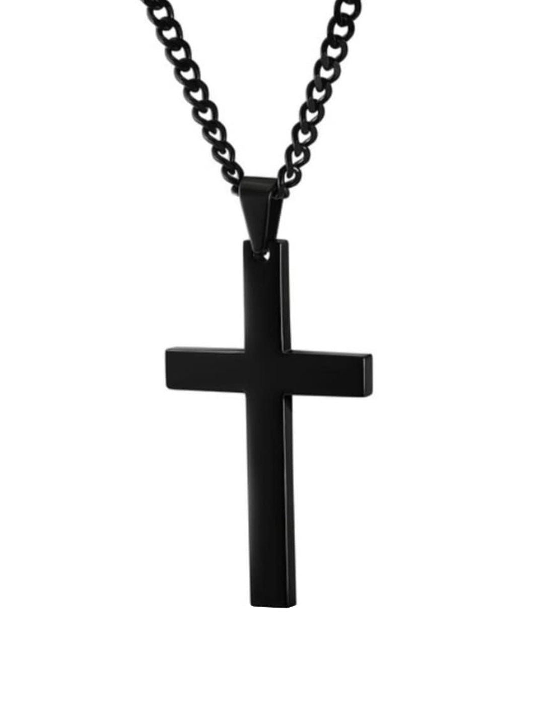 SALTY Men Christ'S Crucifix Chain with Pendant