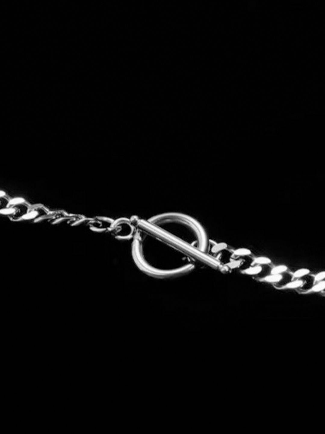 SALTY Sterling Boldness Layered Chain
