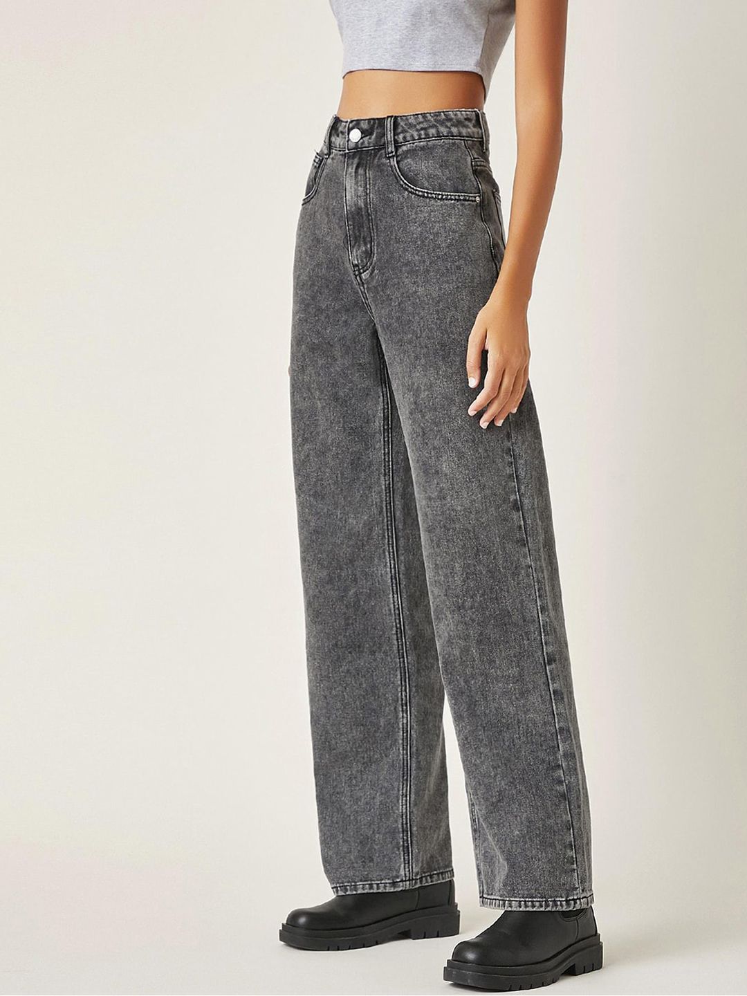 Women Pack of 2 Straight Fit High-Rise Stretchable Jeans