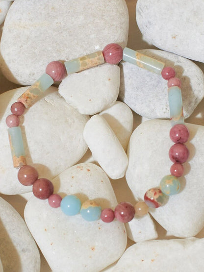 SALTY Crystal Beaded Band Bracelet