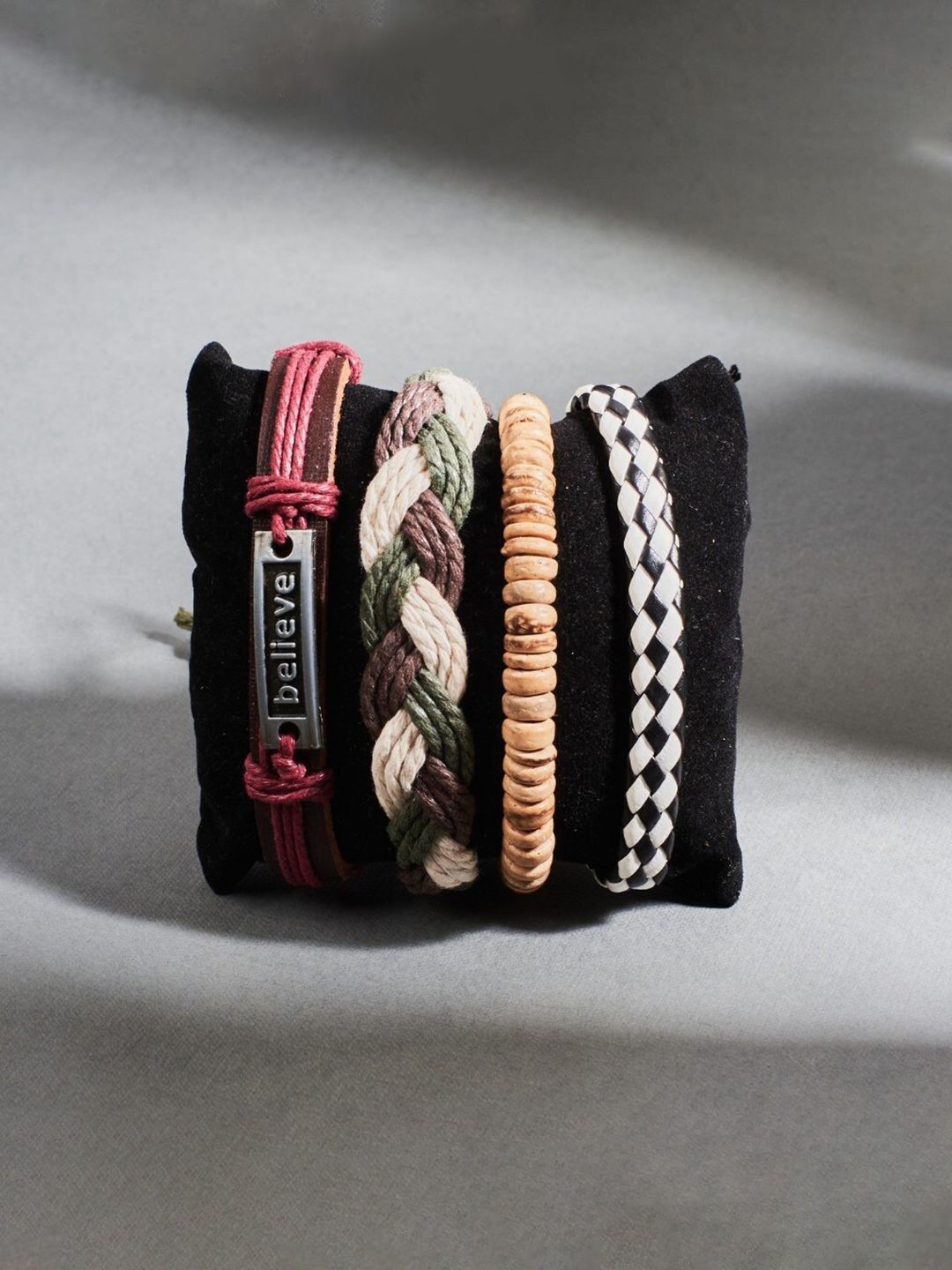 SALTY Men Leather Wraparound Bracelet
