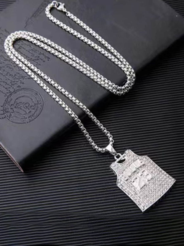 SALTY Contemporary Pendant With Chain