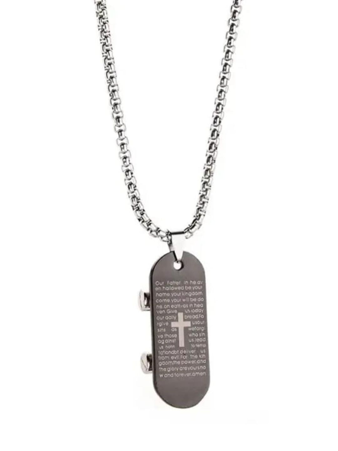 SALTY Men Stainless Steel Contemporary Pendants with Chains