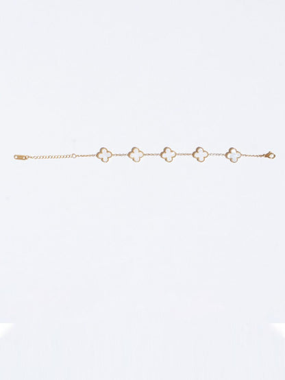 SALTY Women Victorian Clover Adjustable Bracelet for Accessories for Everyday Wear
