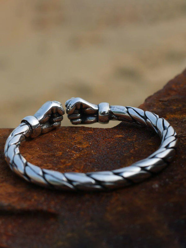 SALTY Men Stainless Steel Cuff Bracelet