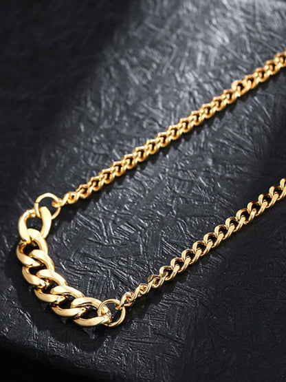 SALTY Men Gold-Plated Chain