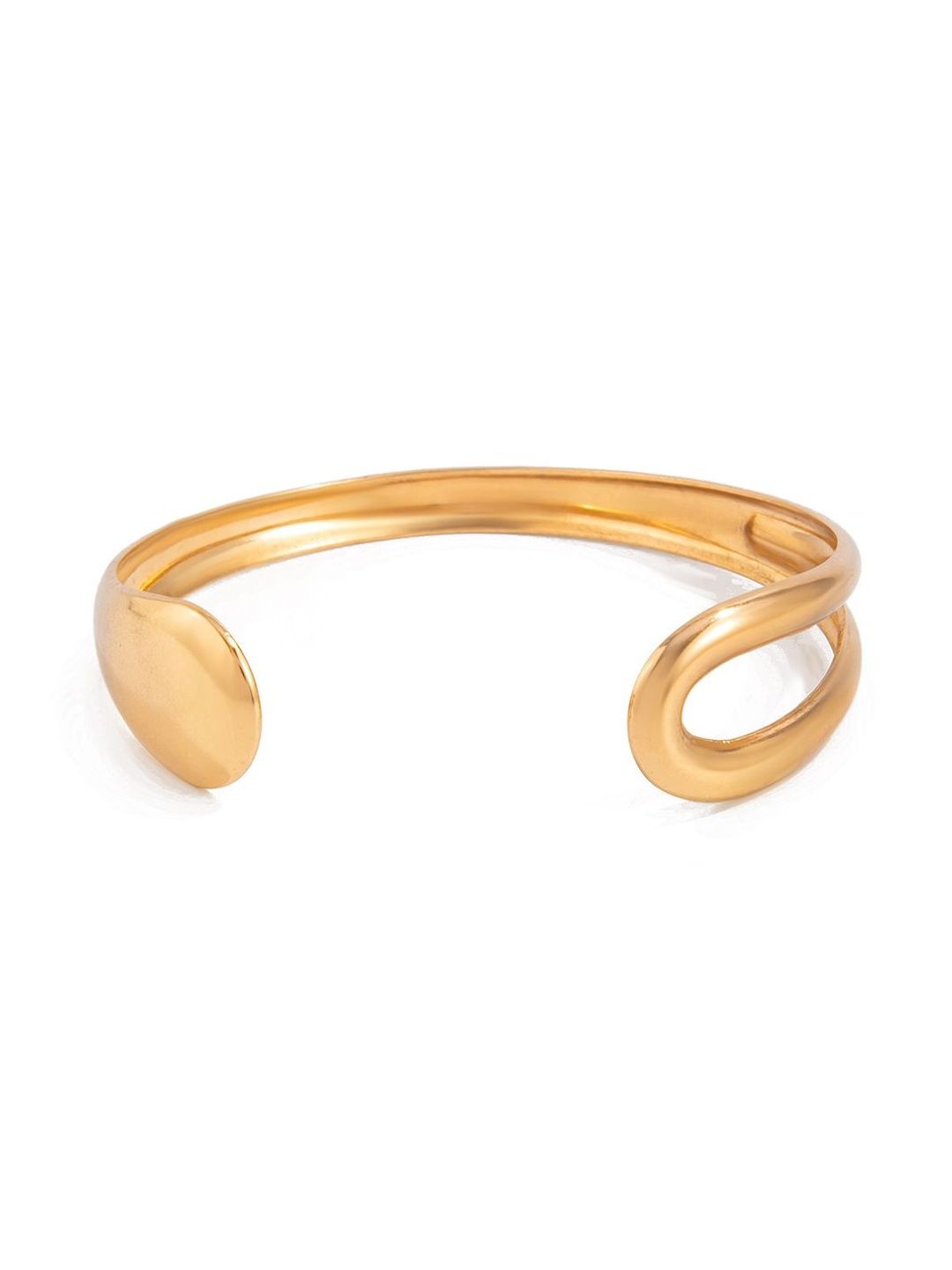 Women Gold-Plated Cuff Bracelet