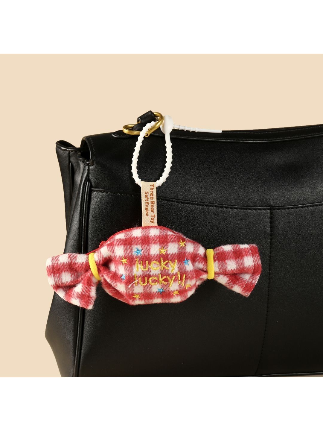 SALTY Red Sweet Mini Candy Bag Charm