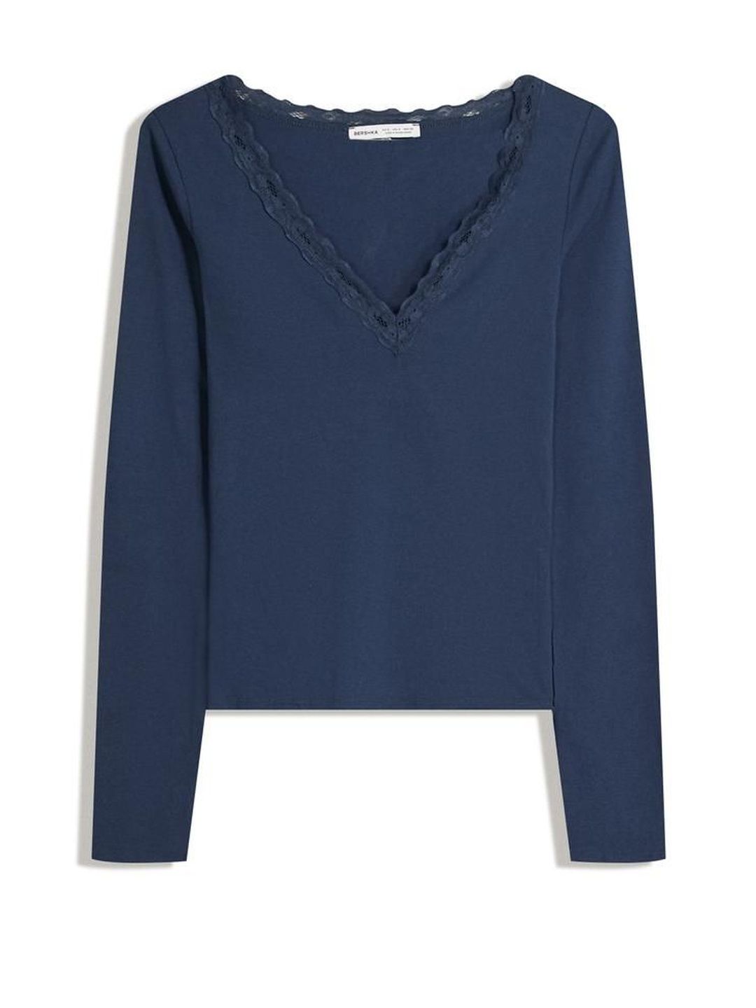 Long sleeve lace T-shirt