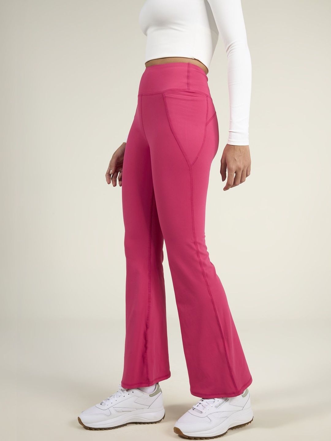 Hot Pink Tall Sculpt Bootcut Leggings