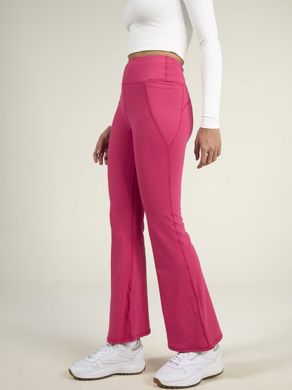 Hot Pink Tall Sculpt Bootcut Leggings