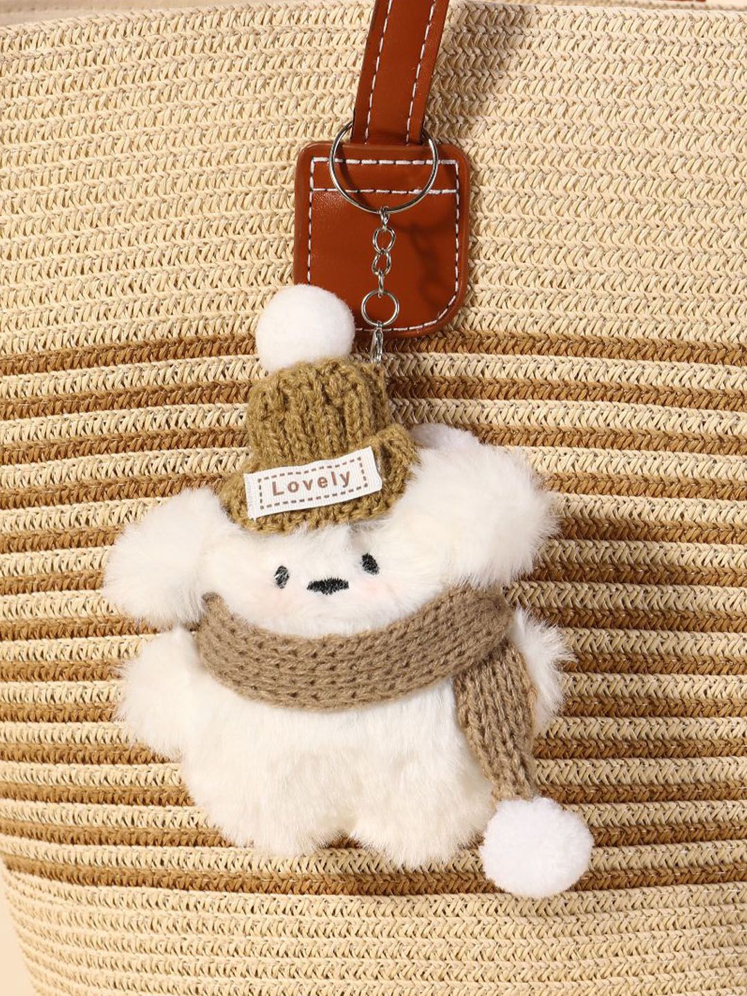 SALTY Plush Snowbark Dog Bag Charm