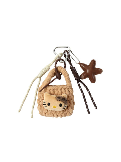 SALTY Hello Kitty Crochet Bag Charm