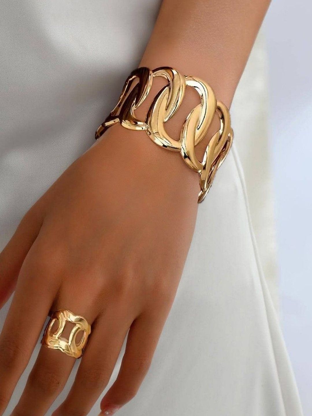 Gold-Plated Jewellery Set