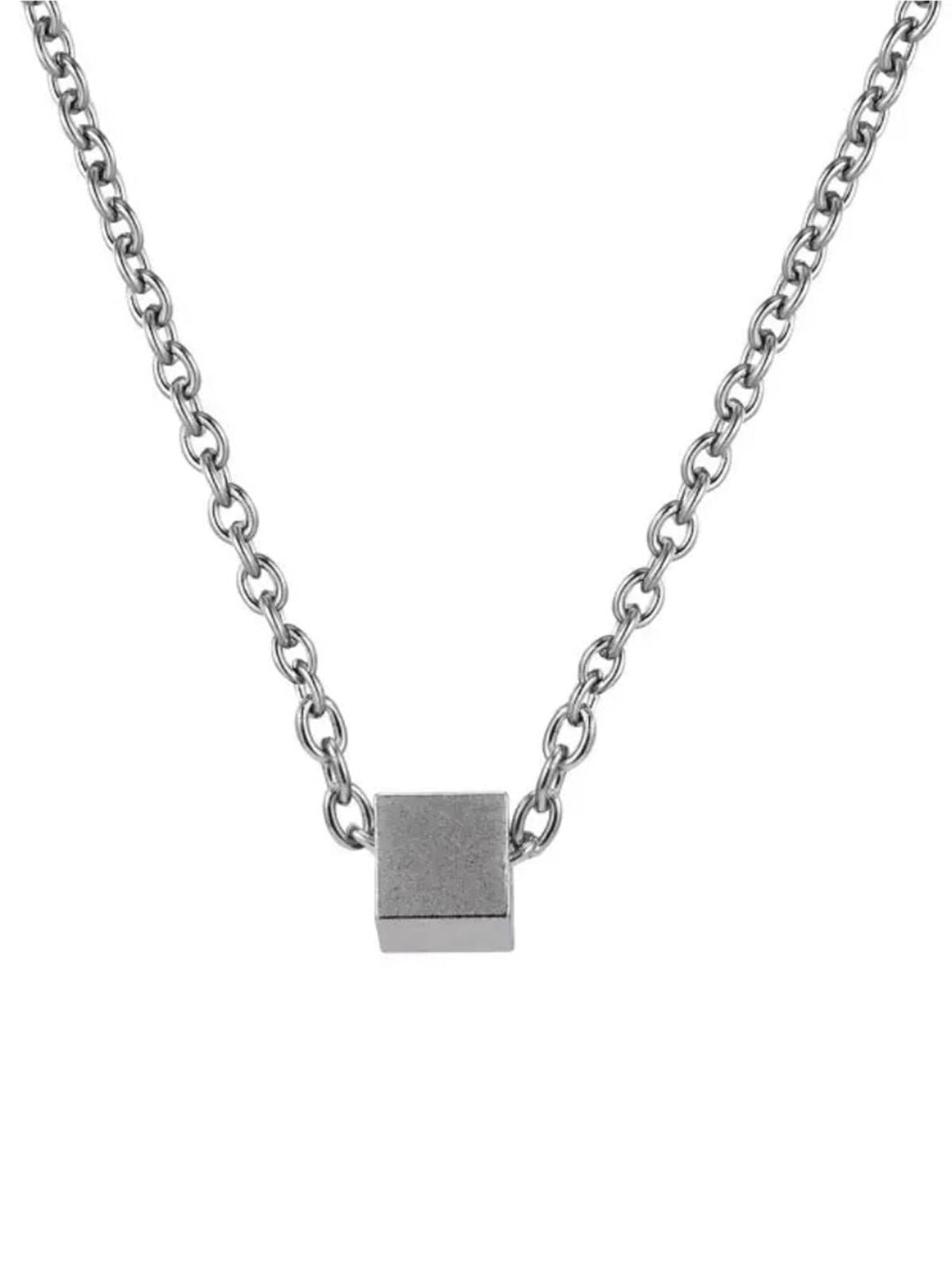 SALTY Men Silver-Plated Chain