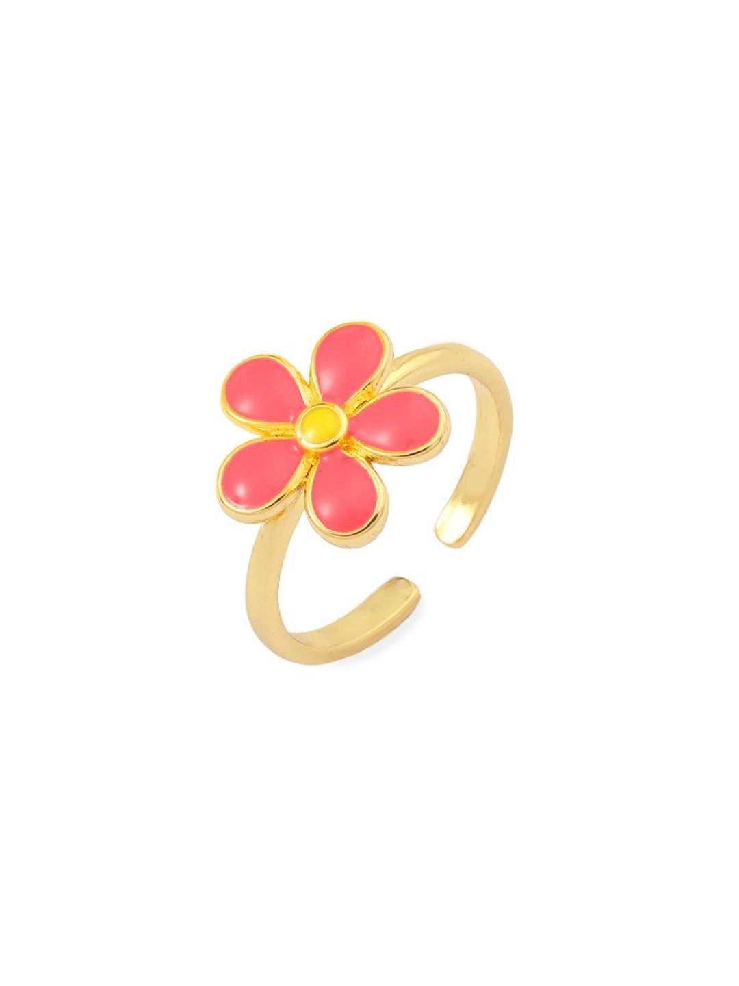 SALTY Floral Bud Finger Ring