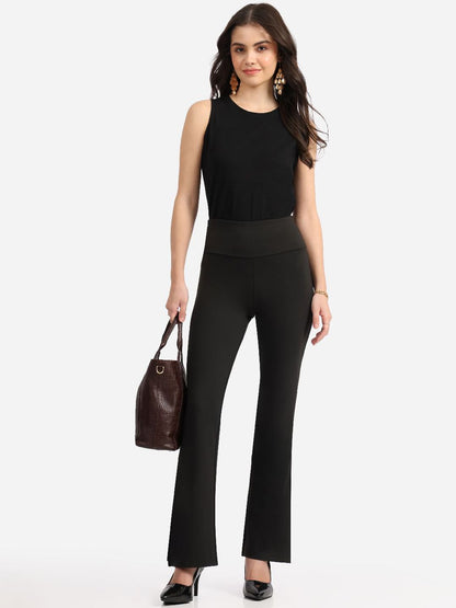 Women High-Rise Trousers