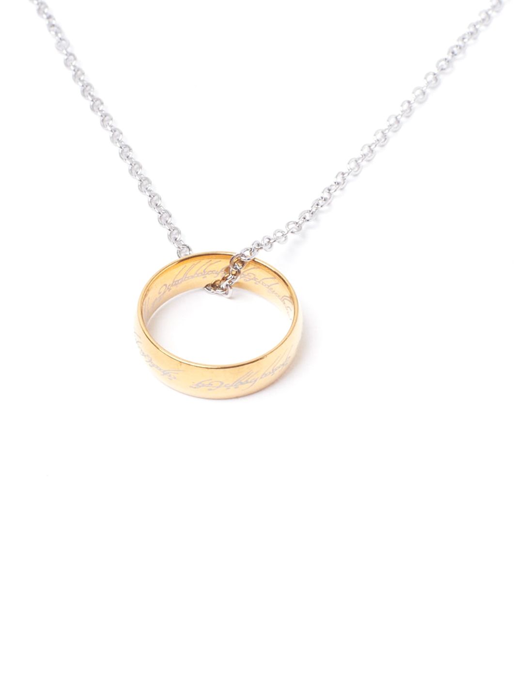 SALTY Men Promise Ring Pendants With Chains