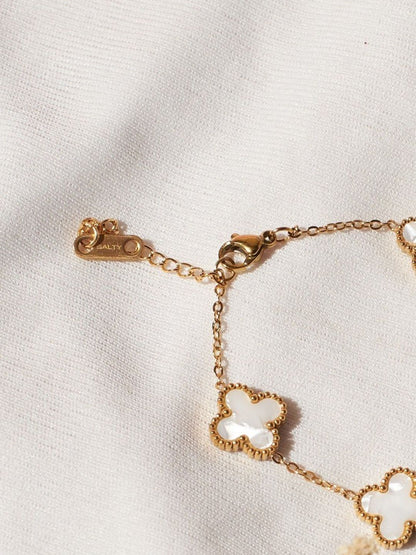 SALTY Women Victorian Clover Adjustable Bracelet for Accessories for Everyday Wear