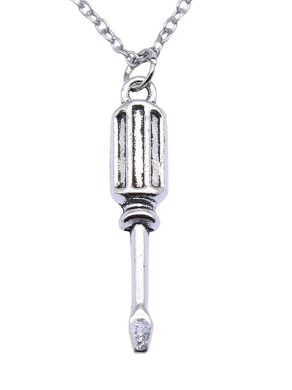 SALTY Men Silver-Plated Minimal Chain
