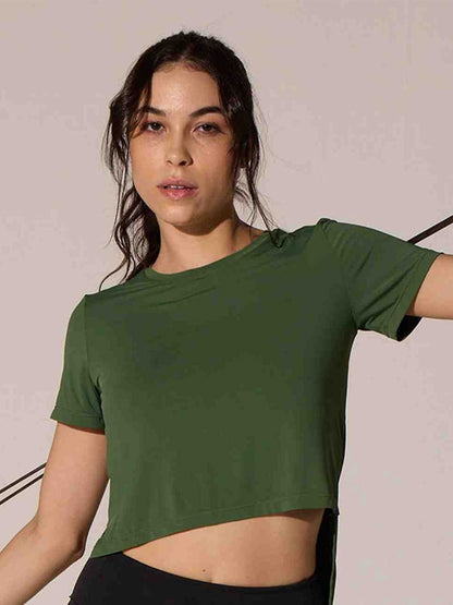 Olive Lay-Low Top