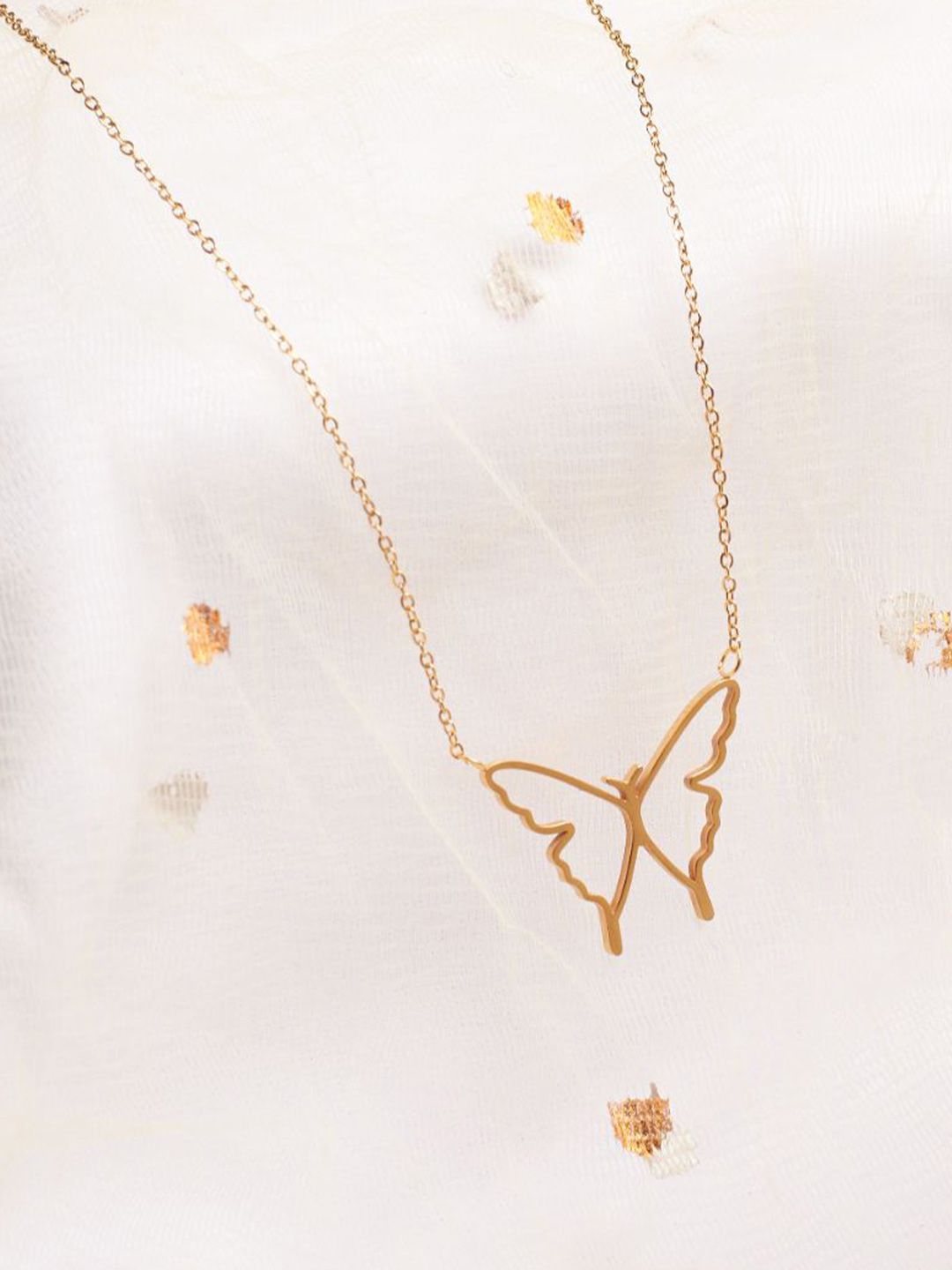 SALTY Stainless Steel Mariposa Golden Chain