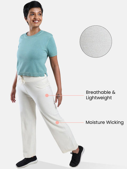Women Move All Day Relaxed-Fit Pure Cotton Track Pant