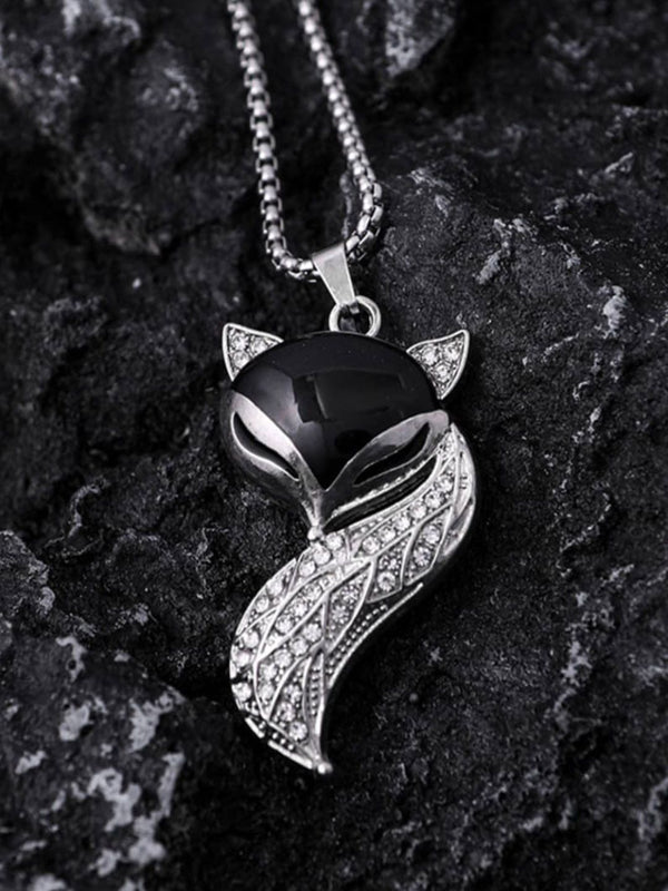 SALTY Men Stainless Steel Mischief Maker Pendant with Chain