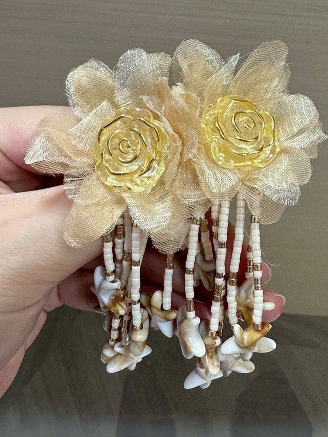 Women Floral Drop Earrings