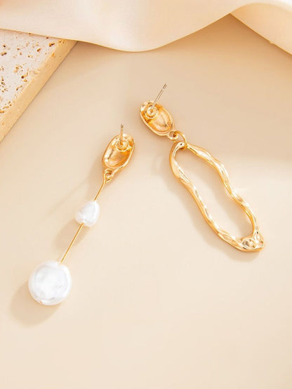 Geometric Drop Earrings