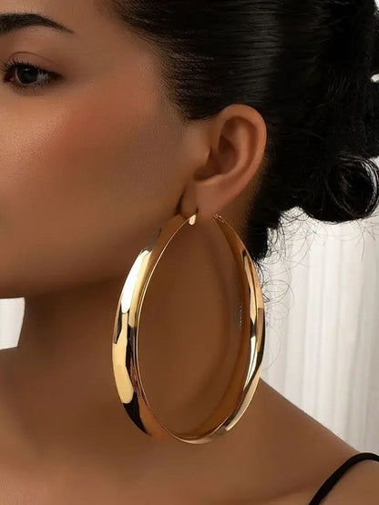 Circular Hoop Earrings