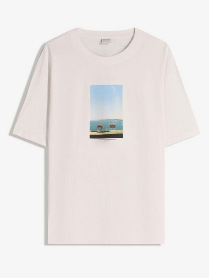 Short sleeve T-shirt with print