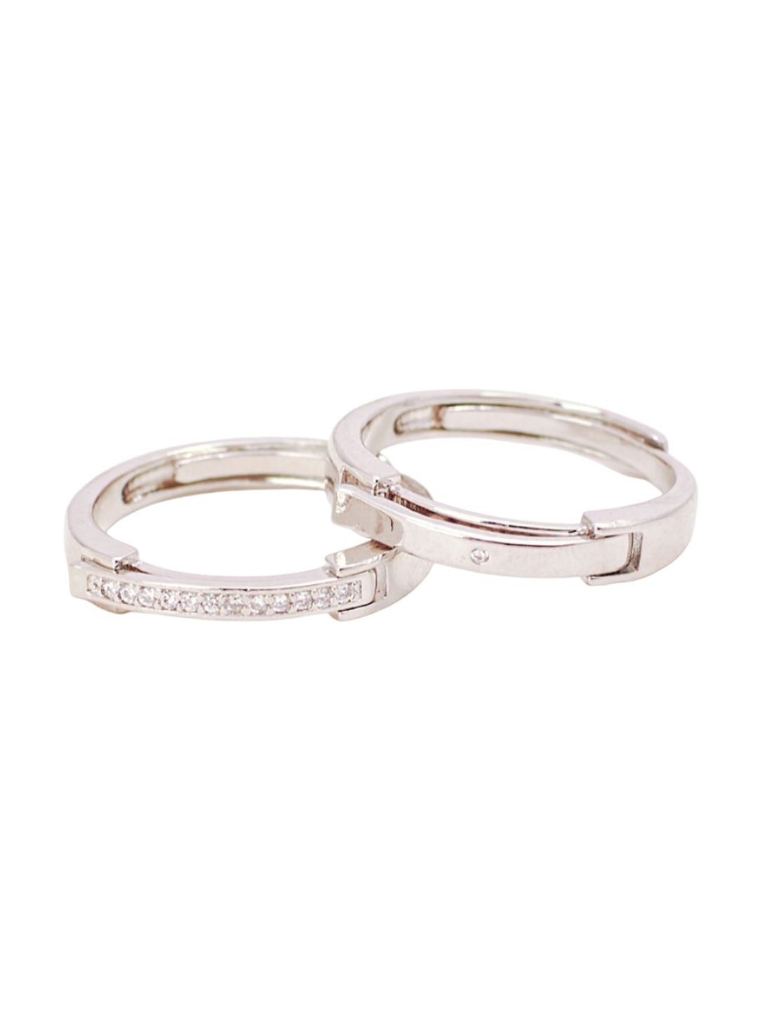 SALTY Cos-Sin Coded Couple Stylish Adjustable Finger Ring