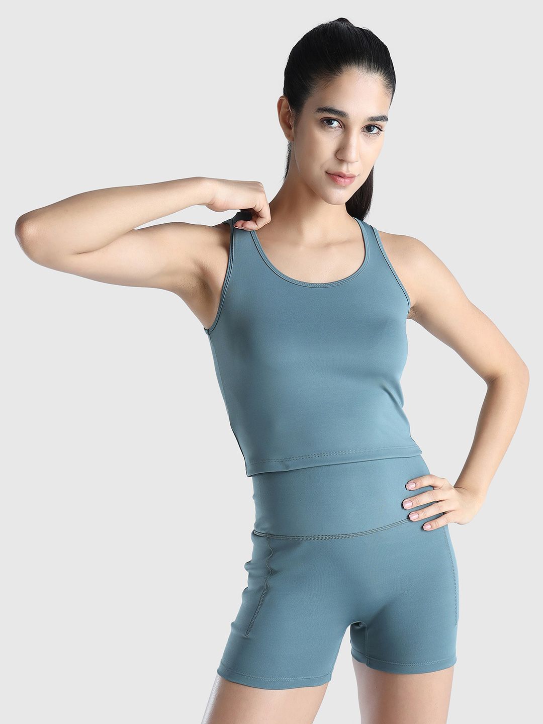Women Scoop Neck Tank Sleeveless Top