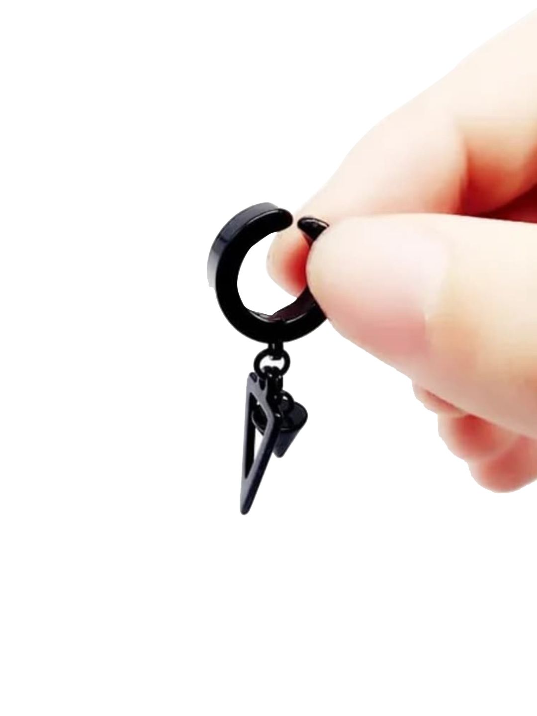 SALTY Men Contemporary Chic Hoop Earrings