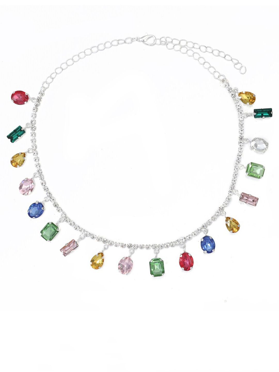 SALTY Stainless Steel Sundara Multi Stone Chain