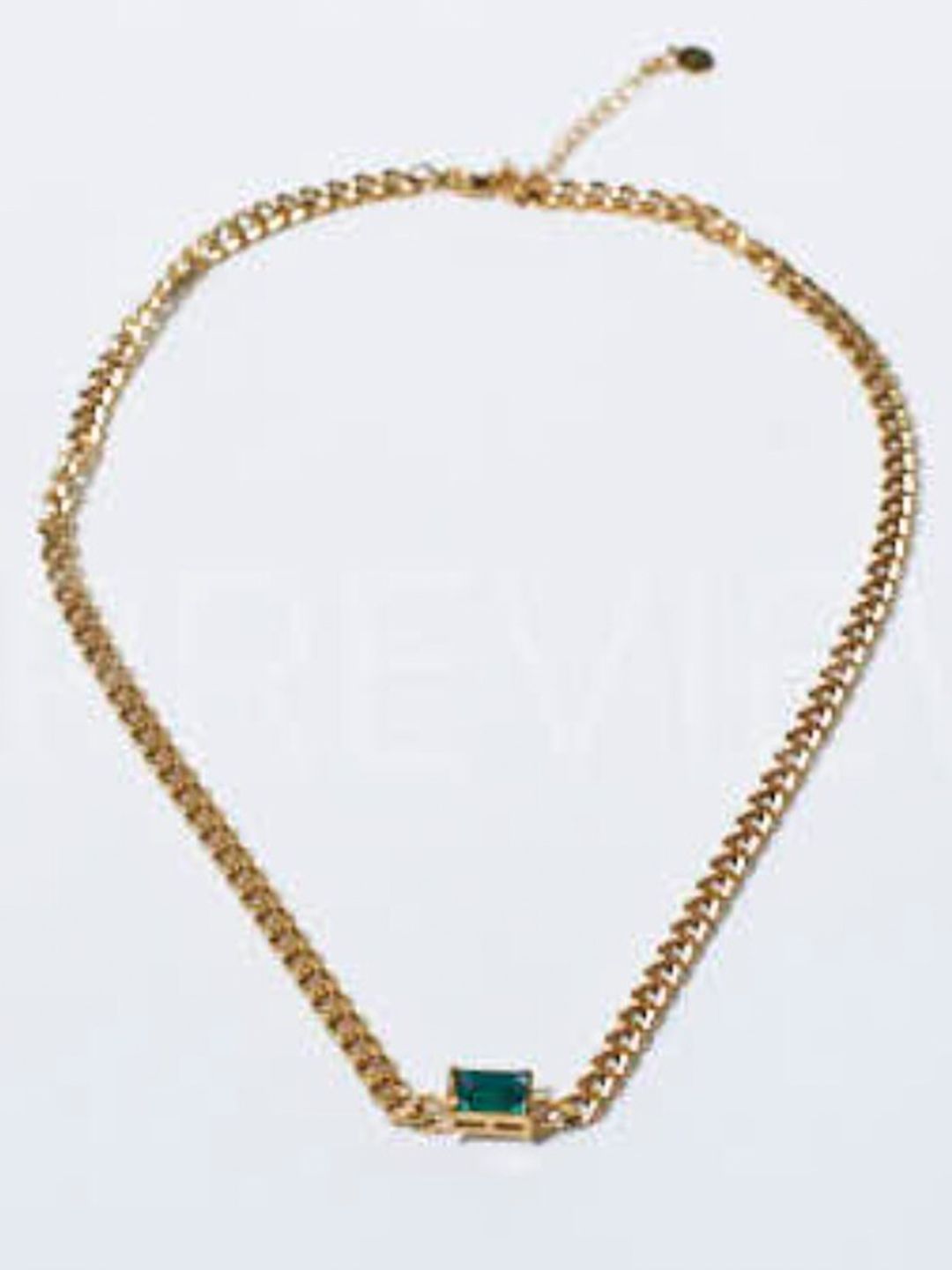 SALTY Stainless Steel Bewitching Emerald Chain