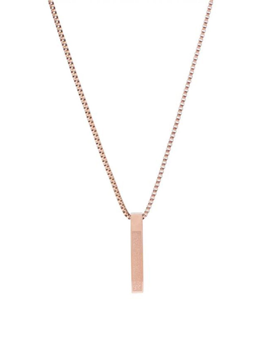 SALTY Stainless Steel Heliocentric Pendant With Chain
